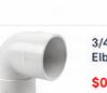 PVC elbow