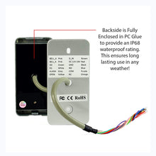 Ares Vision Standalone Access Control Keypad & Reader, Back-lit Keys, Waterproof & Vandal Proof