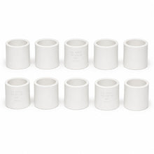 DJC Supply PVC Schedule 40 Couplings, Reducer Couplings and Reducer Bushings, White Water Supply Fittings