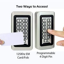 Ares Vision Standalone Access Control Keypad & Reader, Back-lit Keys, Waterproof & Vandal Proof