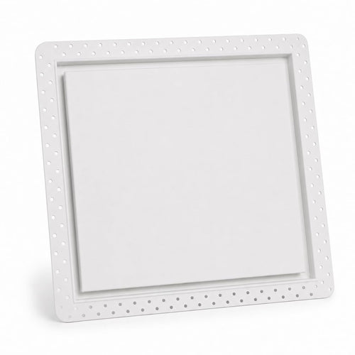 DJC Supply Flush Mount Recessed Access Panel for Wall & Ceiling, Plaster-In Metal Construction, Concealed Drywall Access Door for Plumbing, Electrical, HVAC & Utility Openings