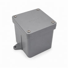 DJC Supply Non-Metallic Underground Terminal Junction Box – Gray, Watertight Seal – PJB Plastic/Fiberglass Blend