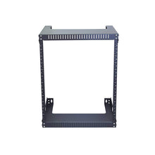 Ares Vision 9U Steel Wall Mount, Open Air Frame,19" Wide Server Equipment Rack