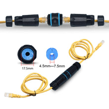 DJC Supply Co. Waterproof IP68 4 Pin Cable Terminal Butt Connector up to 10 Gauge cable 2.5mm
