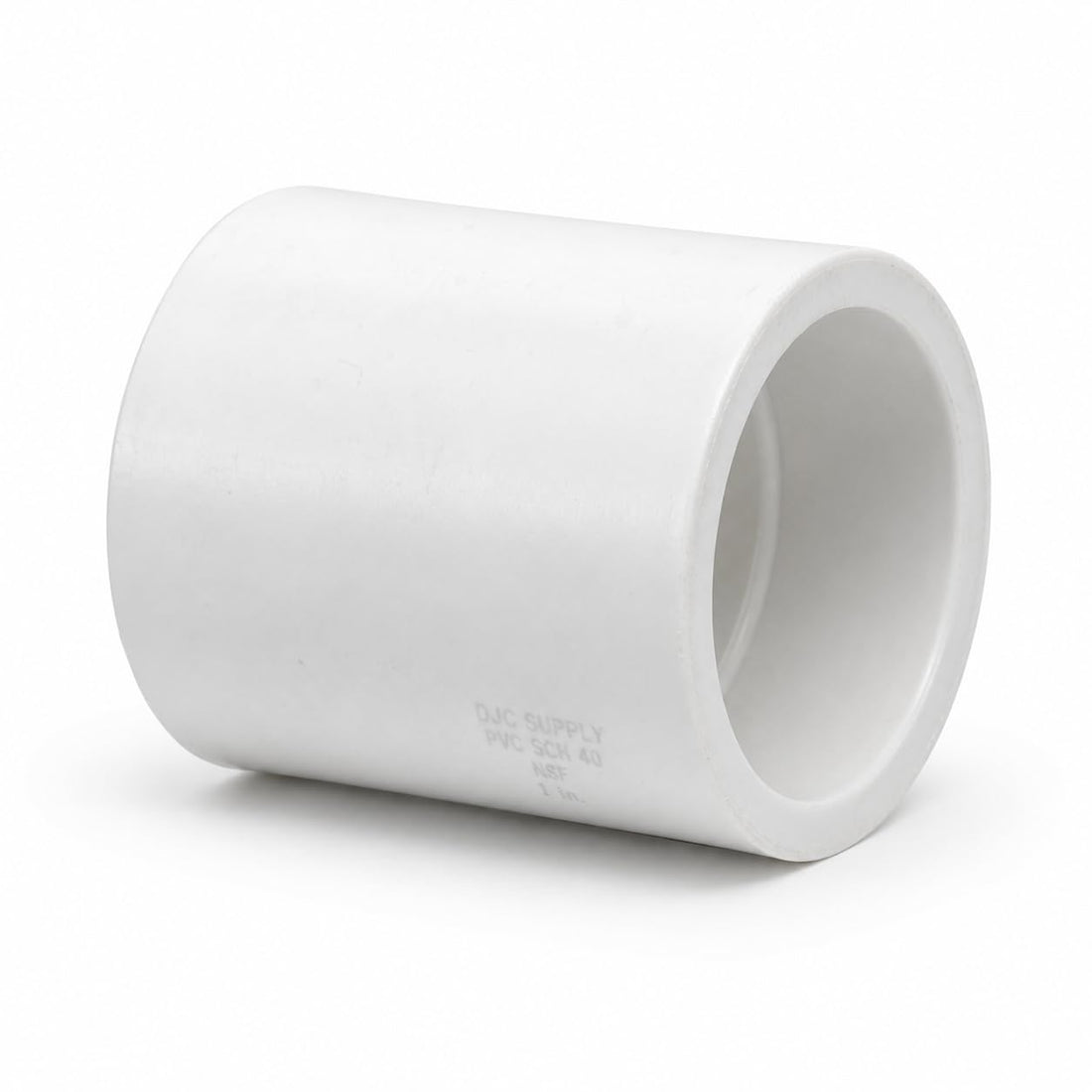 DJC Supply PVC Schedule 40 Couplings White Water Supply Fittings