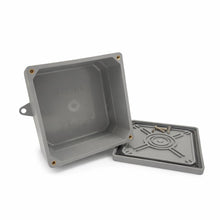DJC Supply Non-Metallic Underground Terminal Junction Box – Gray, Watertight Seal – PJB Plastic/Fiberglass Blend