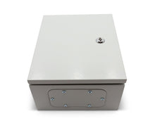 DJC Supply Co. Steel 16 Gauge/1.25MM Thick Power Coated 6"x6"x4" Distribution Box with Mounting Plate, and 3MM Bar Lock