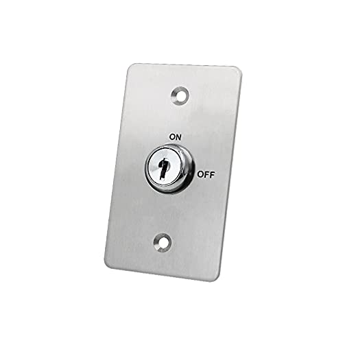 Door Release Exit Button NO/NC/COM Sensor Switch w LED Indicator for Access Control Maglocks
