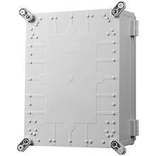 DJC Supply Co. ABS Waterproof IP67 Hinged Electronics Box with Mounting Plate, Bracket