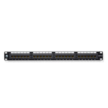 Ares Vision Cat6 UTP 24 Port Patch Panel for 19" Server Racks 1U