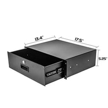 Ares Vision Heavy Duty Steel 1U Fixed Drawer for 19" Wide Server Cabinet.