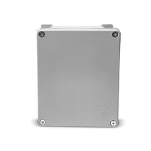 DJC Supply - Caja de distribución, instrumento y conexiones de aleación de aluminio fundido a presión resistente al agua IP66 con tratamiento superficial para condiciones y condiciones climáticas adversas.