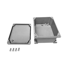 DJC Supply - Caja de distribución, instrumento y conexiones de aleación de aluminio fundido a presión resistente al agua IP66 con tratamiento superficial para condiciones y condiciones climáticas adversas.