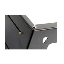 Soporte de pared extensible de acero resistente de 19 pulgadas de ancho para equipos de red Ares Vision 6U