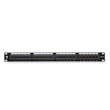 Ares Vision Cat6 UTP 24 Port Patch Panel for 19" Server Racks 1U