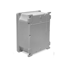 DJC Supply - Caja de distribución, instrumento y conexiones de aleación de aluminio fundido a presión resistente al agua IP66 con tratamiento superficial para condiciones y condiciones climáticas adversas.