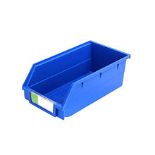 DJC Supply Heavy Duty Thermoplastic Storage Bin Set & Steel Panel for Hanging Bin, Wall Mountable Steel Rolled Panel, 20 Bins included, Great for organzing Tools, Parts, and More.