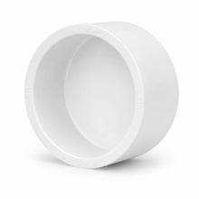 DJC Supply Schedule 40 PVC Slip Caps & Male NPT Plugs, White