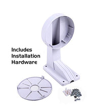 Ares Vision Universal mounting CCTV Hidden Junction Box Bracket (Round, 2 Pack, W/Out POE Adapter)