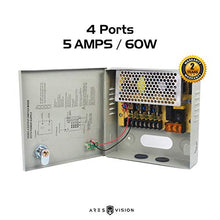 Ares Vision 18 Channel/Port 30 AMPS, 12V DC Power Supply Box, Individually Fused for CCTV, LED, and All 12v DC Devices.