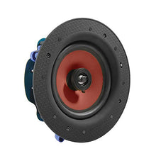 SOAV - 6.5" Round Frame-Less in Ceiling Speakers 60W RMS Power, Kevlar Woven Cone, 0.75" Titanium Dome