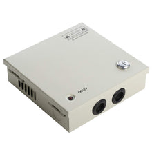 Ares Vision 9 Channel/Port 10 AMPS, 12V DC Power Supply Box, Individually Fused for CCTV, LED, and All 12v DC Devices. Includes Screw Drivers & Extra fuses
