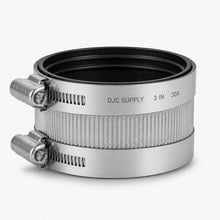 DJC Supply Shielded No-Hub Coupling, 304 Stainless Steel Shield