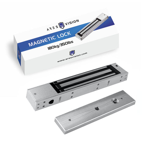 Ares Vision 350KG 800 LBS of Magnetic Holdings Force Lock 12/24V, LED Indicator, NO/NC