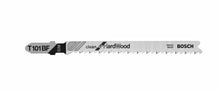 BOSCH T101BF 5 pc. 4 In. 10 TPI Variable Pitch Clean for Hardwood T-Shank Jig Saw Blades