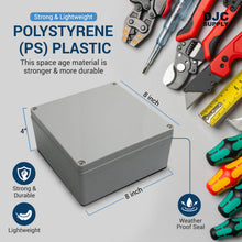 DJC Supply Co. Weather & Dust Proof PS Plastic Junction Conduit Box