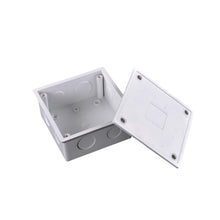 DJC Supply Co. Weather & Dust Proof PVC Plastic Junction Conduit Box 3/4" & 1" Holes