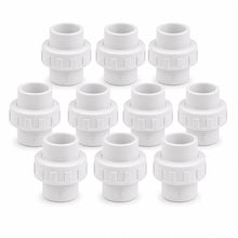 DJC Supply PVC Schedule 40 Unions, Slip x Slip, White