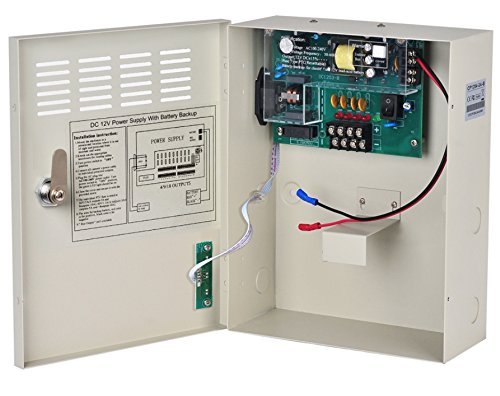 Caja de fuente de alimentación para CCTV/LED de respaldo/UPS de ARES