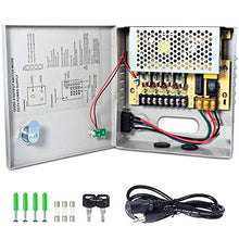 Ares Vision 18 Channel/Port 30 AMPS, 12V DC Power Supply Box, Individually Fused for CCTV, LED, and All 12v DC Devices.