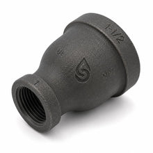 DJC Supply Black Iron Malleable/Black Steel Reducers and Ball Valves, NPT Pipe Fittings