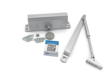 Ares Vision Silver Automatic 40KG/88LB Hydraulic Door Closer, Adjustable Speed, Residential Grade 3 Spring Hydraulic, Easy Installation Guide