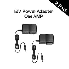 ARES VISION 12v DC Power Supply Adapter Plus Splitter Bundle for CCTV & LED