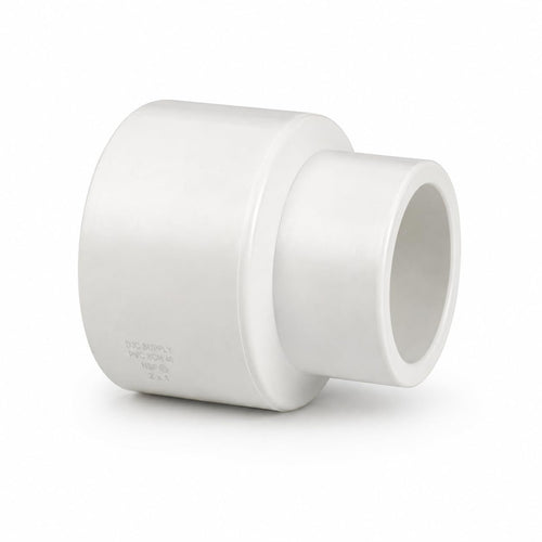 DJC Supply PVC Schedule 40 Reducer Couplings White Water Supply Fittings