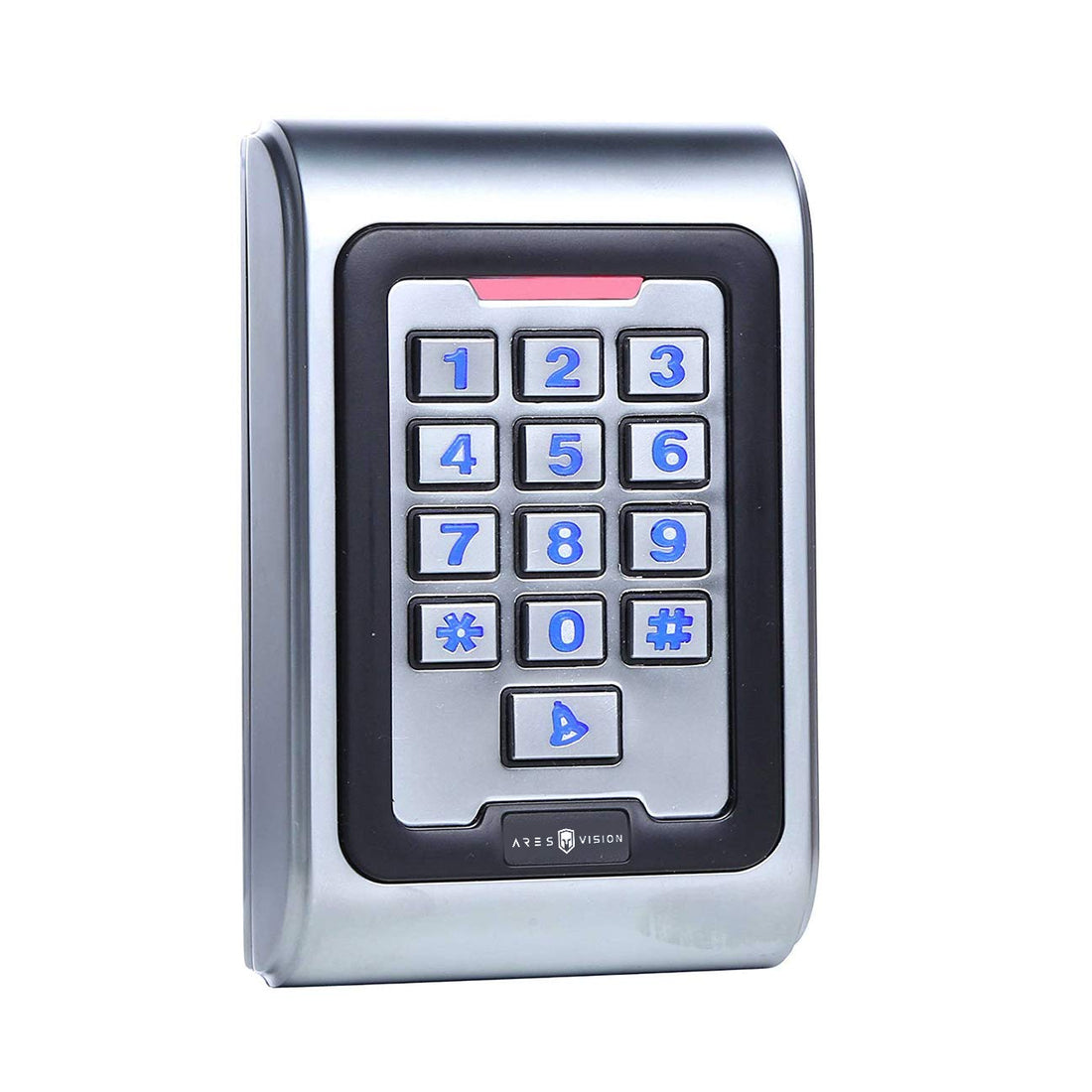 Ares Vision Standalone Access Control Keypad & Reader, Back-lit Keys, Waterproof & Vandal Proof