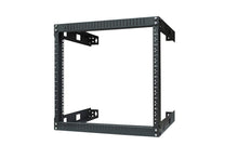 Ares Vision 9U Steel Wall Mount, Open Air Frame,19" Wide Server Equipment Rack