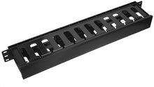 Ares Vision 1U 19" Horizontal Rack Mount Cable Manager & Organizer