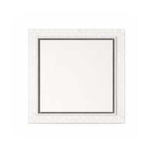 DJC Supply Trimless Flush Mount HVAC Register, White Paintable Steel, Plaster-in Installation, Air Supply and Return Vent, Upgrade Your Space !