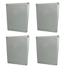 DJC Supply Co. 4" x 4" x 2.75" Weather & Dust Proof PS Plastic Junction Conduit Box Enclosure