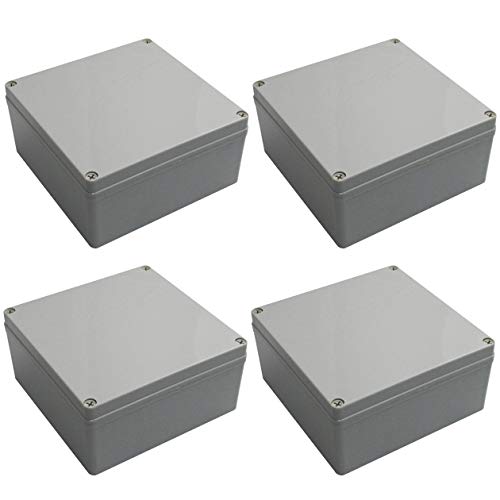 DJC Supply Co. Weather & Dust Proof PS Plastic Junction Conduit Box