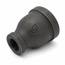 DJC Supply Black Iron Malleable/Black Steel Reducers and Ball Valves, NPT Pipe Fittings