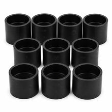 DJC Supply ABS DWV Couplings Black Drain Waste Vent Pipe Fittings