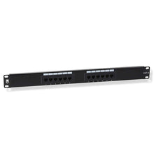 Ares Vision Cat6 UTP 24 Port Patch Panel for 19" Server Racks 1U