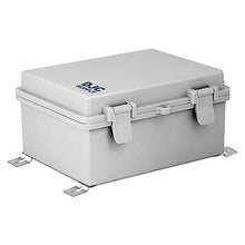 DJC Supply Co. ABS Waterproof IP67 Hinged Electronics Box with Mounting Plate, Bracket