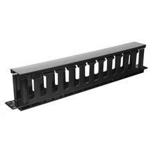 Ares Vision 1U 19" Horizontal Rack Mount Cable Manager & Organizer