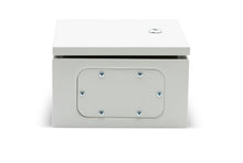 DJC Supply Co. Steel 16 Gauge/1.25MM Thick Power Coated 6"x6"x4" Distribution Box with Mounting Plate, and 3MM Bar Lock